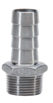 Sechskant-Schlauchtülle, Typ 315, 2 1/2" x 63,5 mm